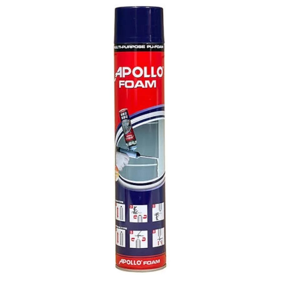 Keo bọt xịt trám kín khe hở Apollo Foam