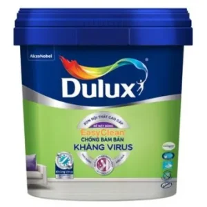 Dulux EasyClean Chống Bám Bẩn Kháng Virus – Bề Mặt Bóng (E017B) – 5L, 15L