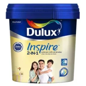 Dulux Inspire 2IN1– Bề Mặt Mờ – 5L, 15L