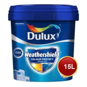 Dulux Weathershield Colour Protect – Bề Mặt Mờ (E015) – 1L, 5L, 15L