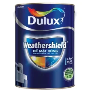 Dulux Weathershield – Bề Mặt Bóng (BJ9) – 1L, 5L, 15L