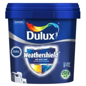 Dulux Weathershield – Bề Mặt Mờ (BJ8) – 1L, 5L, 15L