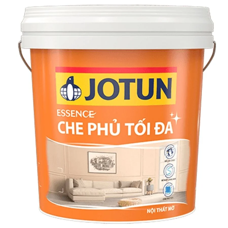 Jotun Essence Che Phủ Tối Đa - Bề Mặt Mờ - 1L, 5L, 15L