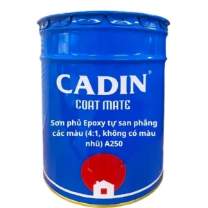 Sơn phủ Epoxy tự san phẳng các màu (4_1, không có màu nhũ) – A250