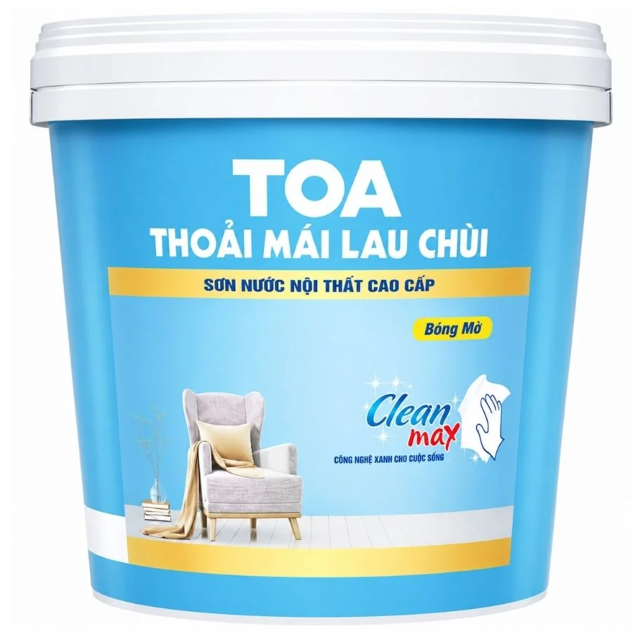 TOA Thoải Mái Lau Chùi Bóng Mờ – 1L, 5L, 15L